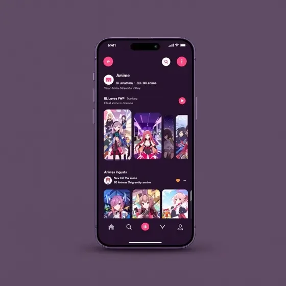 水母动漫APP界面预览